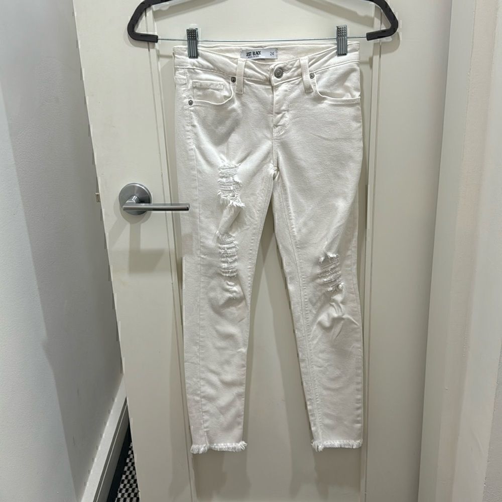 Just Black Size 24 Made in USA